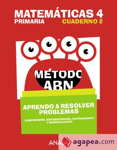 Matemáticas 4. Método ABN. Aprendo a resolver problemas 2