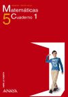 Portada de Matemáticas 5. Cuaderno 1