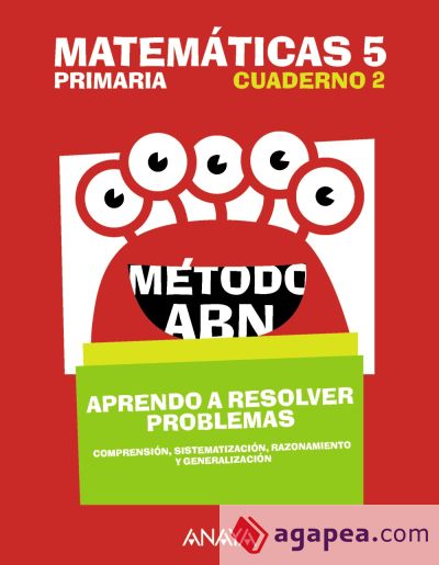 Matemáticas 5. Método ABN. Aprendo a resolver problemas 2