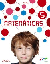 Portada de Matemáticas 5º Primaria