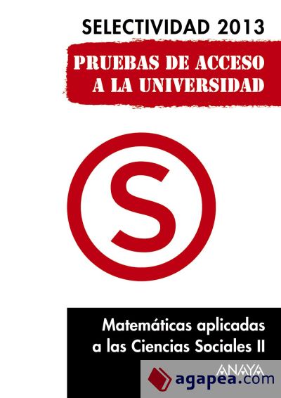 Matemáticas aplicadas a las Ciencias Sociales II