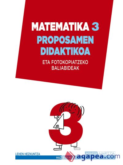 Matematika 3. Proposamen didaktikoa