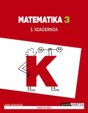 Portada de Matematika 3. koadernoa 3