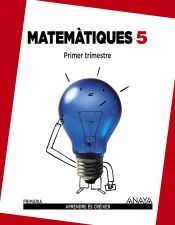 Portada de Matemàtiques, 5º Primària