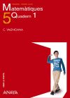 Portada de Matemàtiques 5. Quadern 1