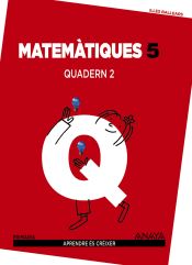 Portada de Matemàtiques 5. Quadern 2