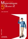 Portada de Matemàtiques 5. Quadern 2