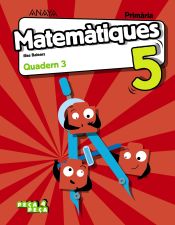 Portada de Matemàtiques 5. Quadern 3