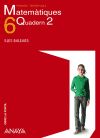 Portada de Matemàtiques 6. Quadern 2