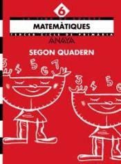 Portada de Matemàtiques 6. Segon quadern