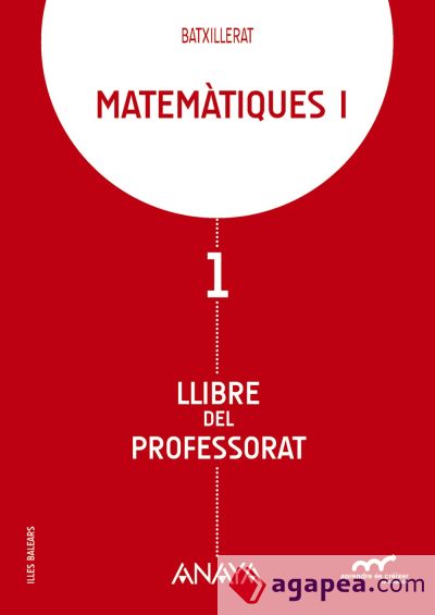 Matemàtiques I. Llibre del professorat