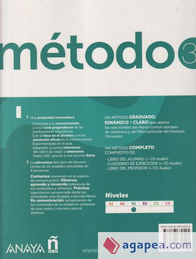 Método 3 de español. Libro del Alumno B1