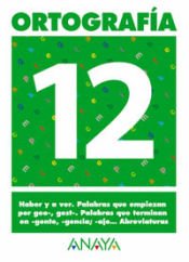 Portada de Ortograf&iacute;a 12
