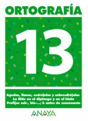 Portada de Ortograf&iacute;a 13