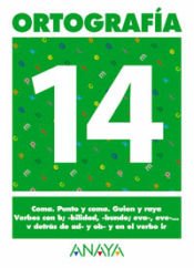 Portada de Ortograf&iacute;a 14