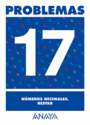 Portada de Problemas 17. Números decimales. Restar