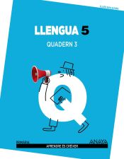 Portada de Quadern de Llengua 3, 5º Primària