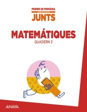 Portada de Quadern de Matemàtiques 3, 1º Primaria