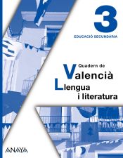 Portada de Quadern de Valenci&agrave;: Llengua i literatura 3
