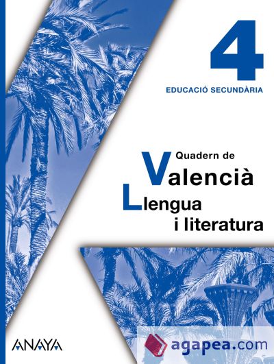 Quadern de Valencià: Llengua i literatura 4