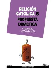 Portada de Religión Católica 5. Propuesta didáctica