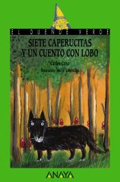 Portada de Siete caperucitas y un cuento con lobo