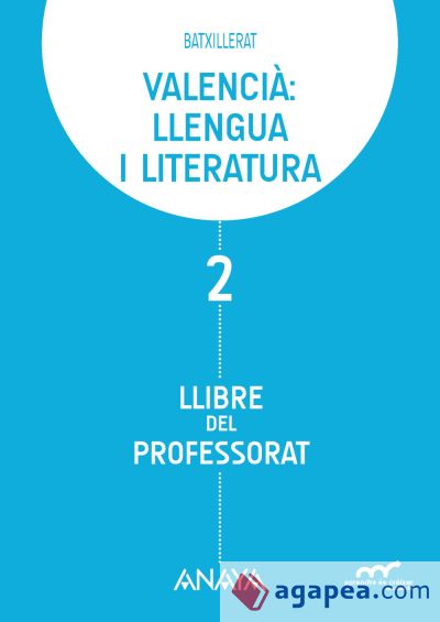 Valencià: llengua i literatura 2. Llibre del professorat