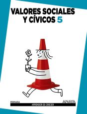 Portada de Valores Sociales y Cívicos 5