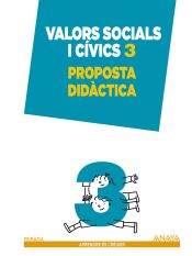 Portada de Valors sociales i cívics 3. Proposta didàctica