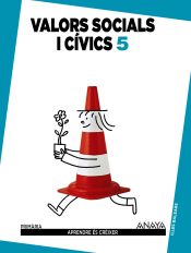 Portada de Valors sociales i cívics, 5º Primària