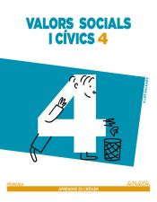 Portada de Valors socials i cívics, 4 Primària