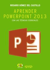 Portada de Aprender PowerPoint 2013 con las técnicas esenciales