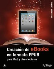 Portada de Creación de eBooks en formato EPUB