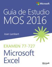 Portada de GU&Iacute;A DE ESTUDIO MOS 2016 PARA MICROSOFT EXCEL
