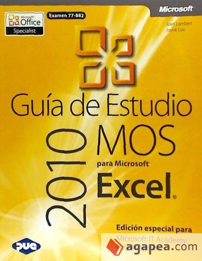 Guía de estudio MOS 2010 para Microsoft Excel