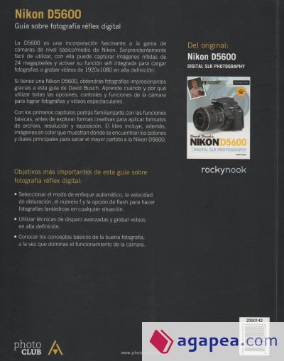 Nikon D5600. Guía sobre fotografía réflex digital