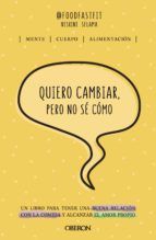 Portada de Quiero cambiar, pero no sé cómo (Ebook)