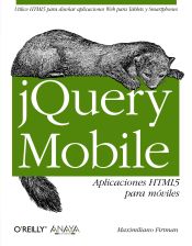 Portada de jQuery Mobile. Aplicaciones HTML5 para móviles