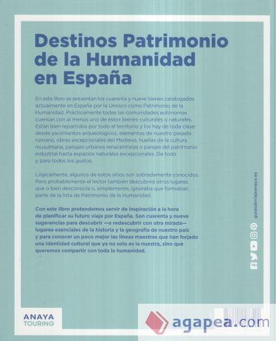 Destinos Patrimonio de la Humanidad en España