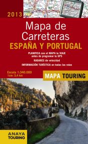 Portada de Mapa de Carreteras de España y Portugal 1:340.000, 2013