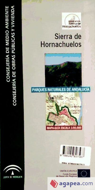 Mapa Guía del Parque Natural Sierra de Hornachuelos