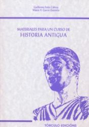 Portada de Materiales para un curso de historia antigua