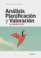 Portada de ANALISIS PLANIFICACION Y VALORACION