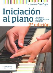 Portada de Iniciación al piano