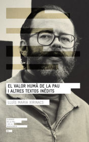 Portada de El valor humà de la pau i altres textos inèdits