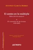 Portada de El centro en lo múltiple, II (Selección de ensayos)