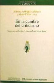 Portada de En la cumbre del criticismo