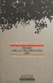 Portada de Gerardo Diego: Premio Miguel de Cervantes 1979