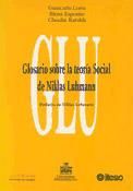 Portada de Glosario sobre la teoría social de Niklas Luhmann