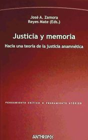 Portada de JUSTICIA Y MEMORIA